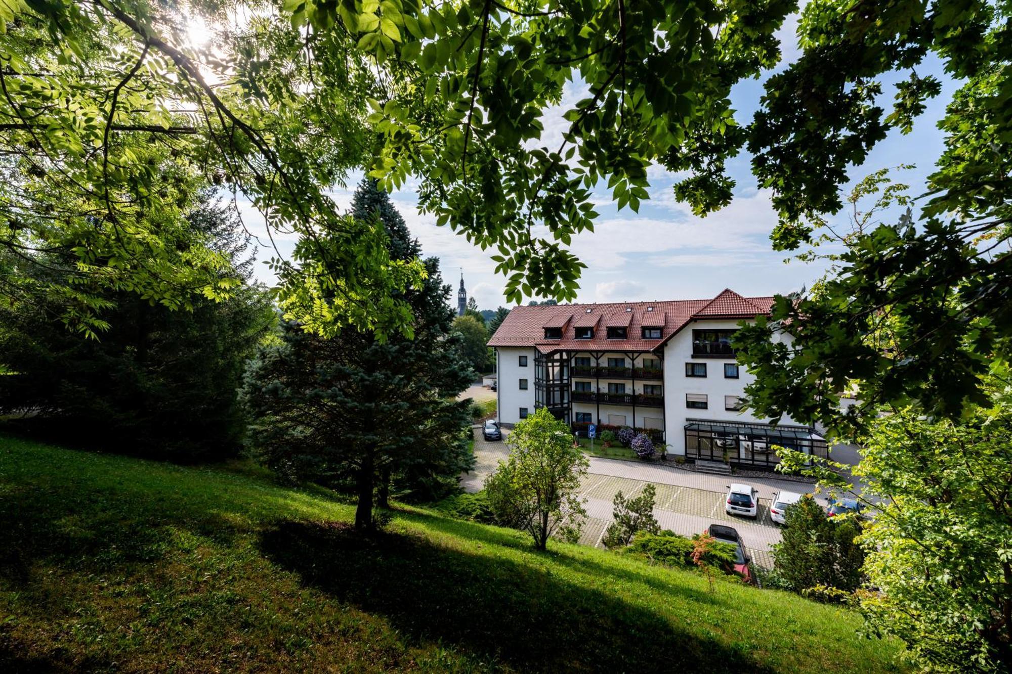 Hotel Zur Post Pirna Bagian luar foto